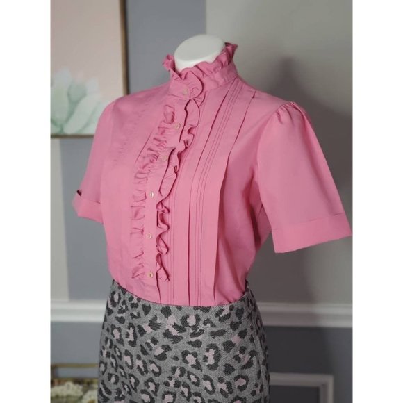 70s Button Up, Vintage Button Up Blouse - Picture 8 of 8